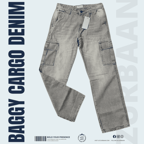 Ash Cargo Denim Pant